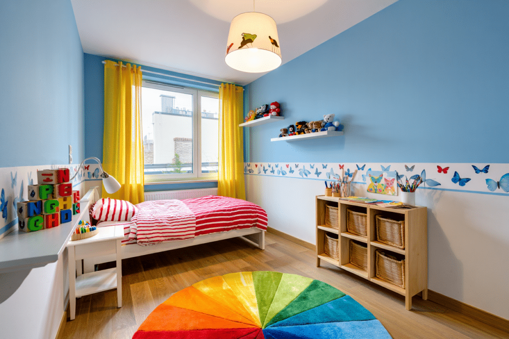 chambre d'enfant joyeuse