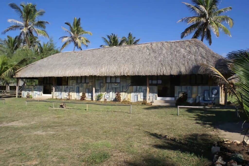 Une maison colorée au cœur de Bonito Bay Resort, Mozambique