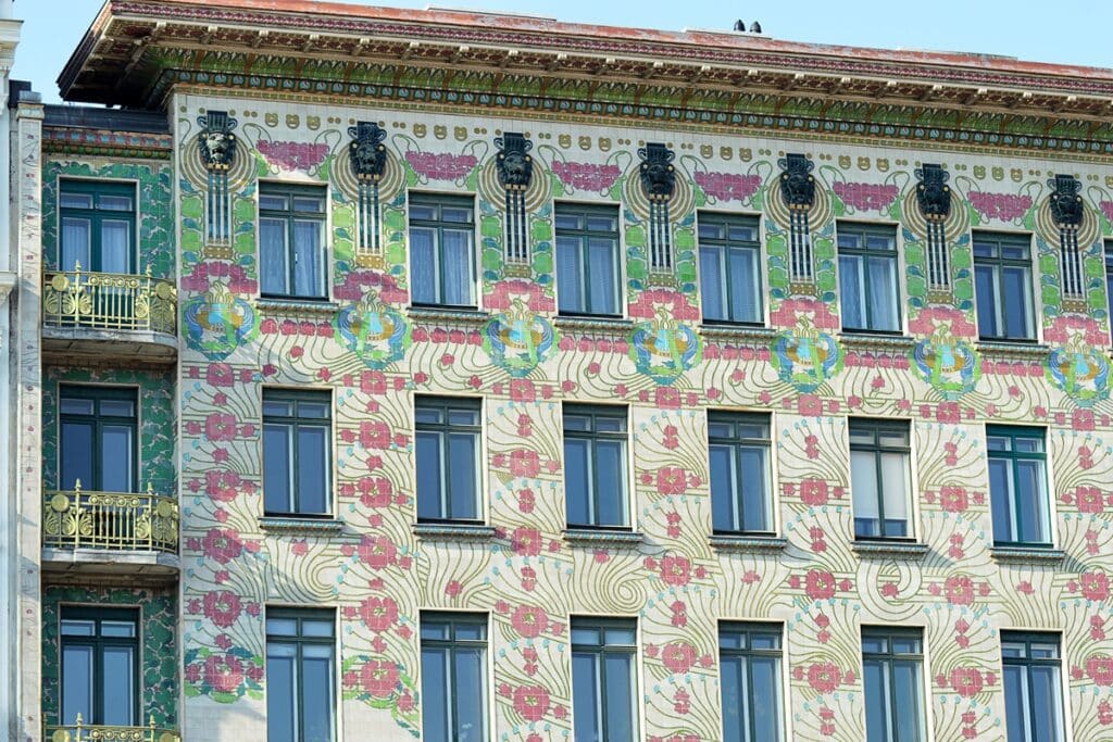 façade de la maison des Majoliques