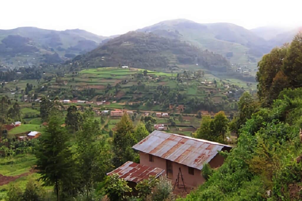 maisons rurales en Ouganda