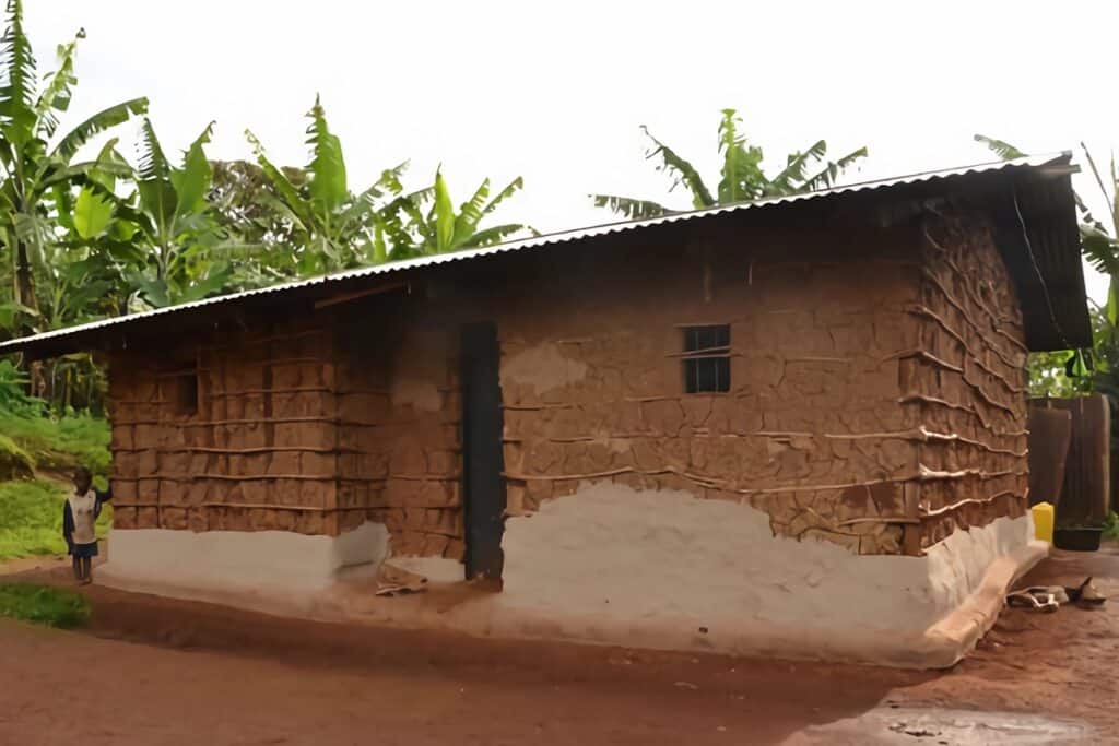 maison rurale en Ouganda