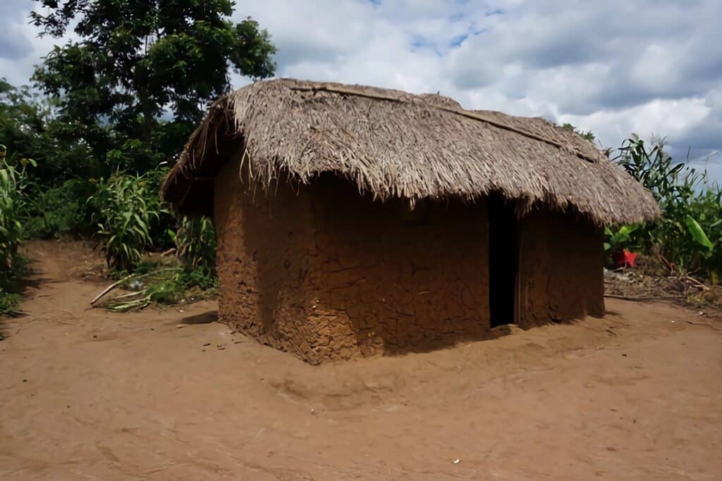 maison rurale en Ouganda
