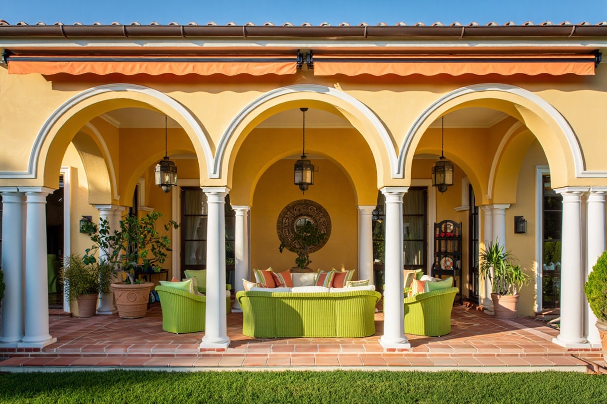 Patio d’inspiration méditerranéenne