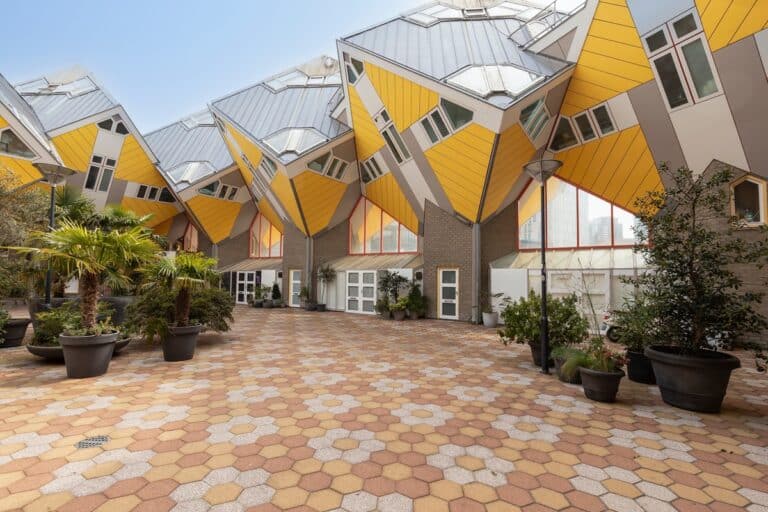 maisons cubiques de Rotterdam