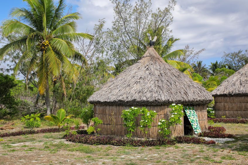 hutte traditionnelle kanak