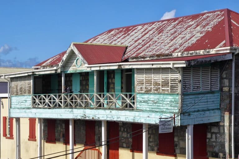 bâtiment colonial Roseau