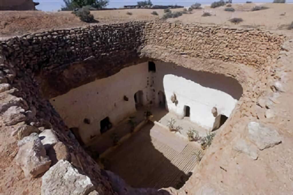 maison troglodytes Gharyan