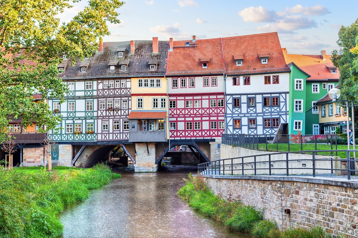 Krämerbrücke d’Erfurt