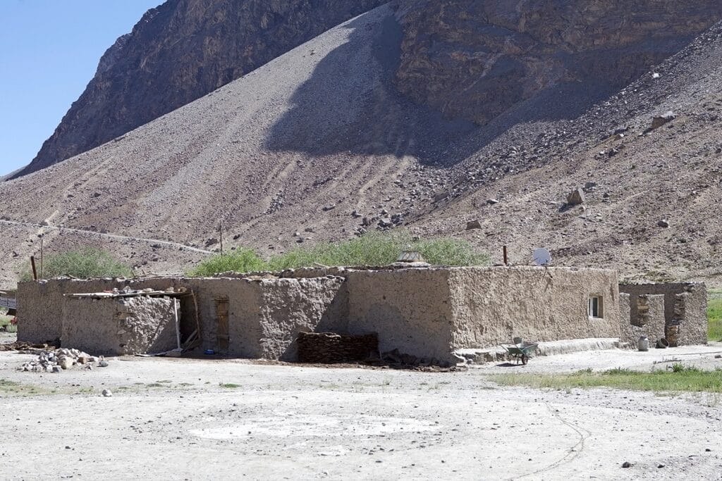 village au Tadjikistan