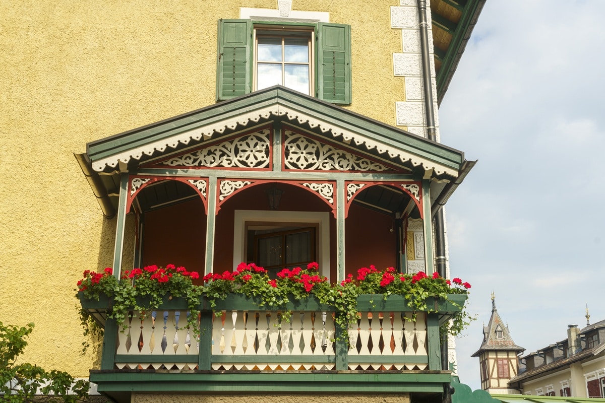 maison traditionnelle de Géorgie