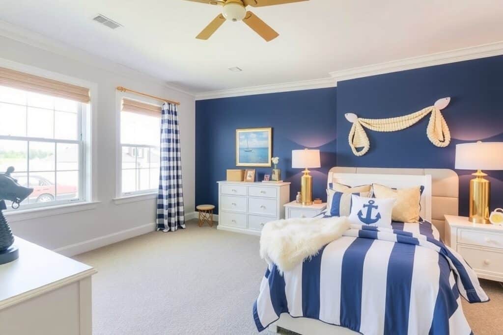 chambre enfant thème nautique