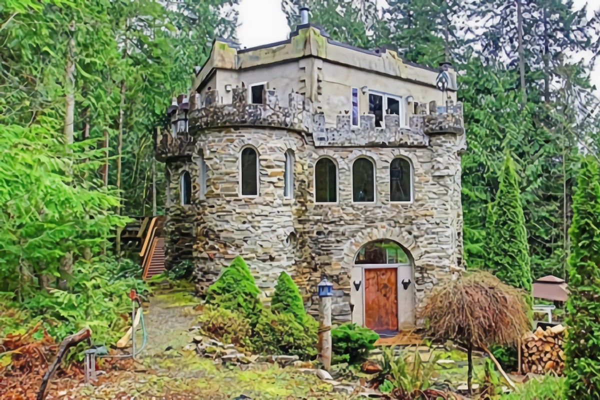 château en forêt à Sedro Woolley