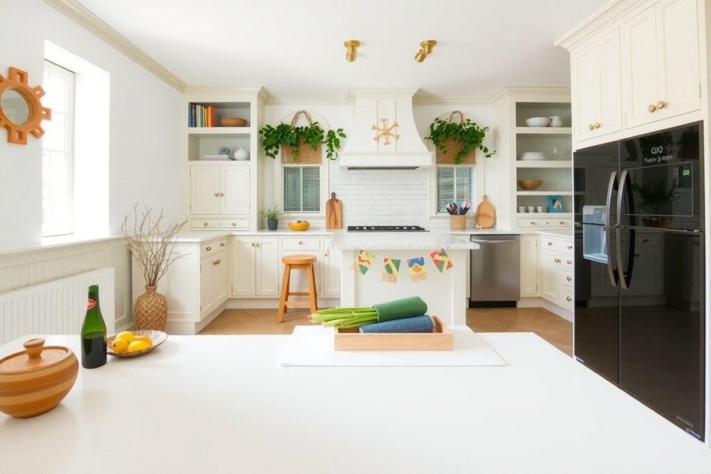 belle cuisine blanche
