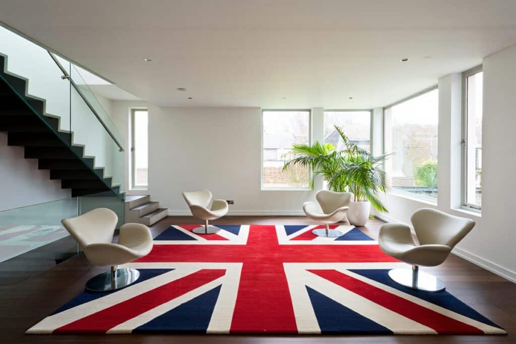 comment intégrer le drapeau britannique dans la déco