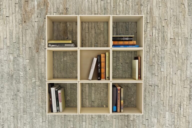 Une étagère à livres modulable