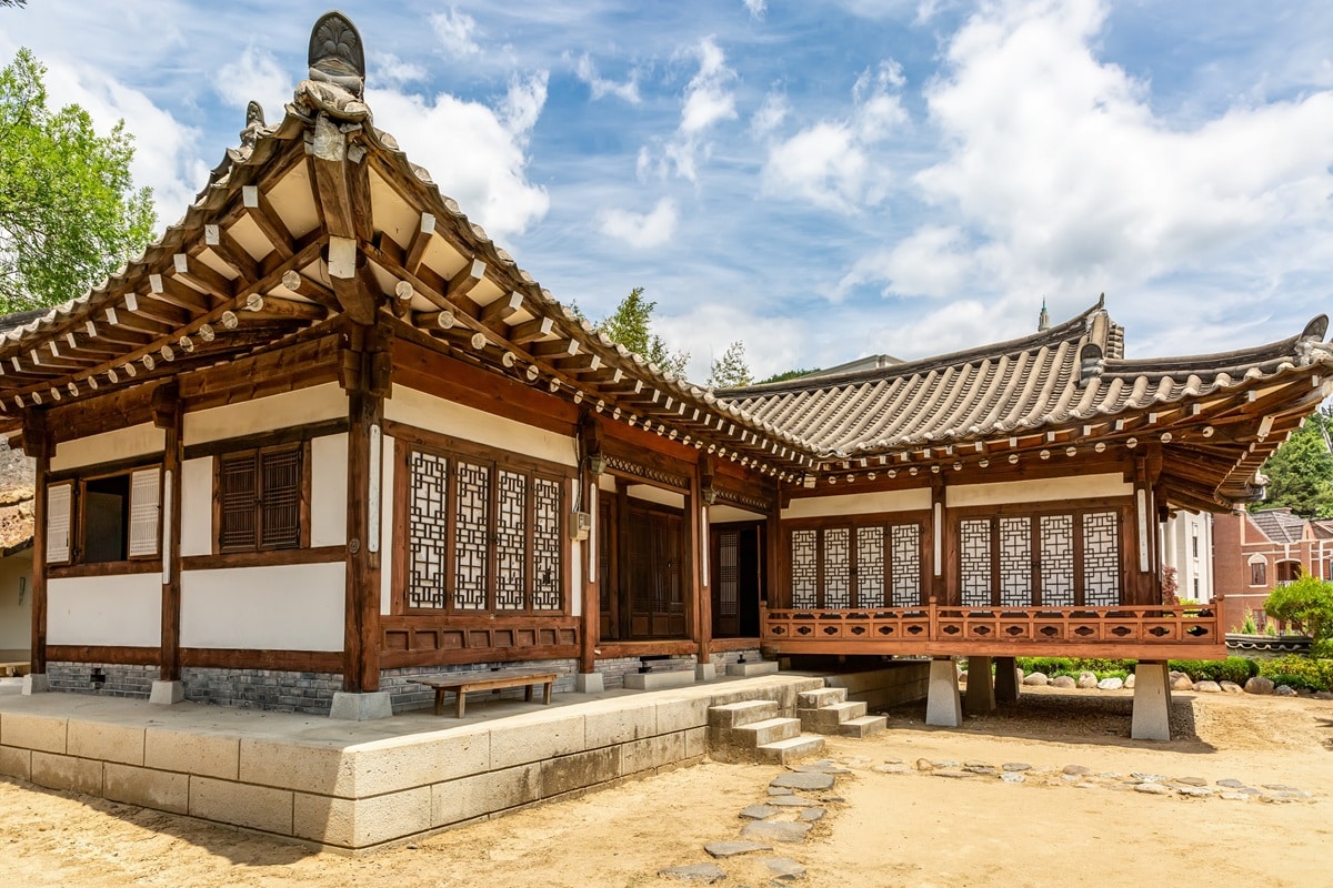 Hanok :maison traditionnelle coréenne