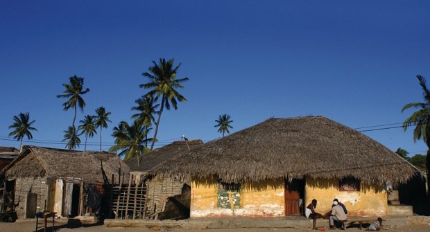 huttes ile de mozambique