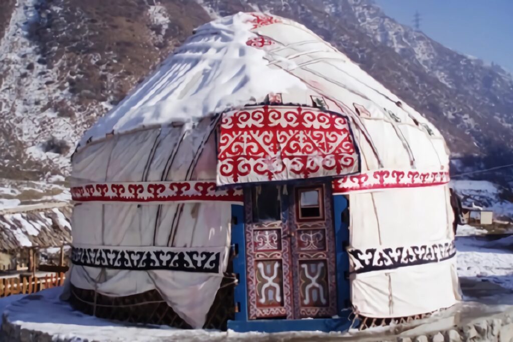 yourte kazakhe