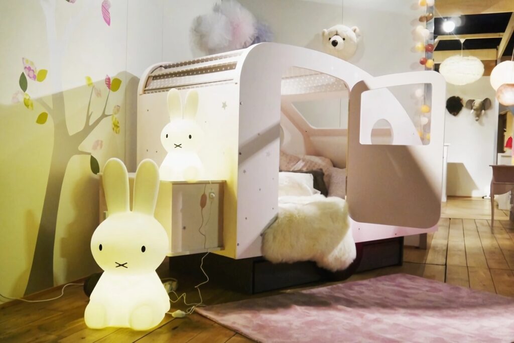 lit-caravane pour enfant