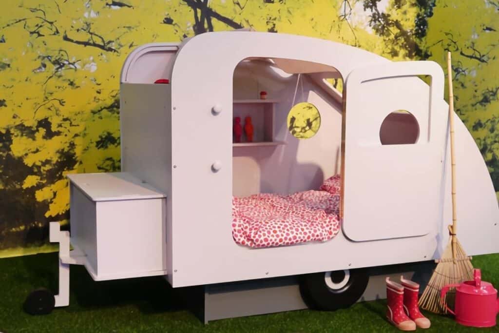 lit-caravane pour enfant