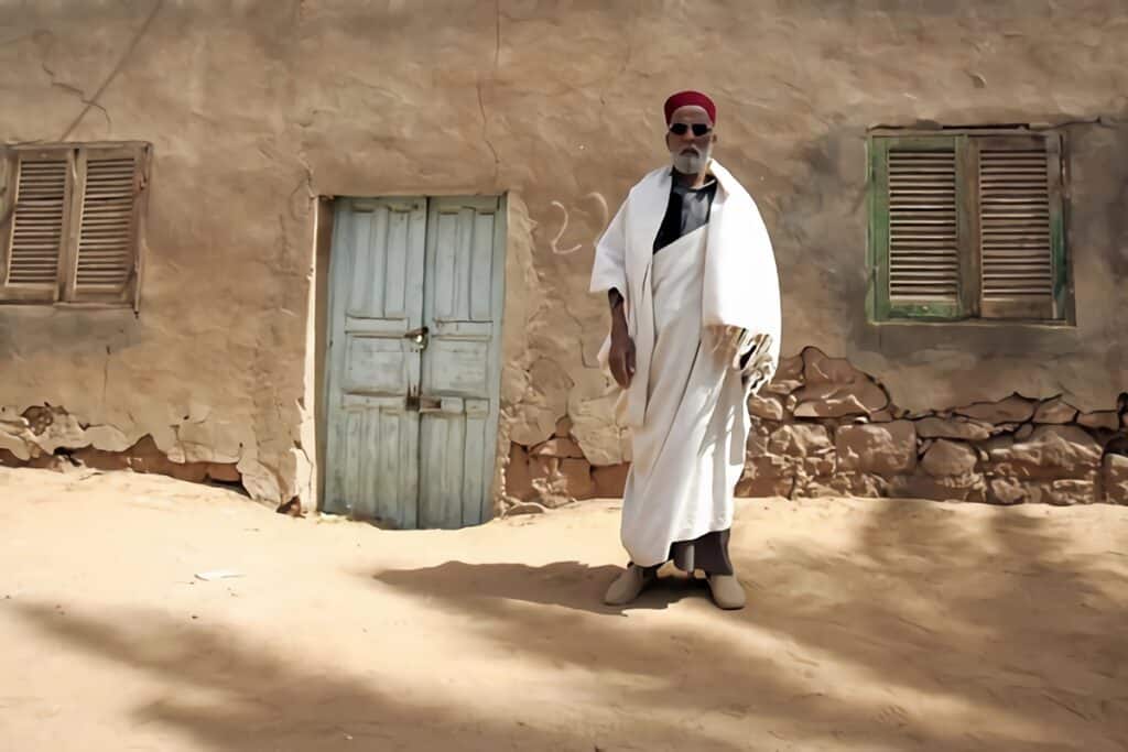 maison berbère en pisé Libye