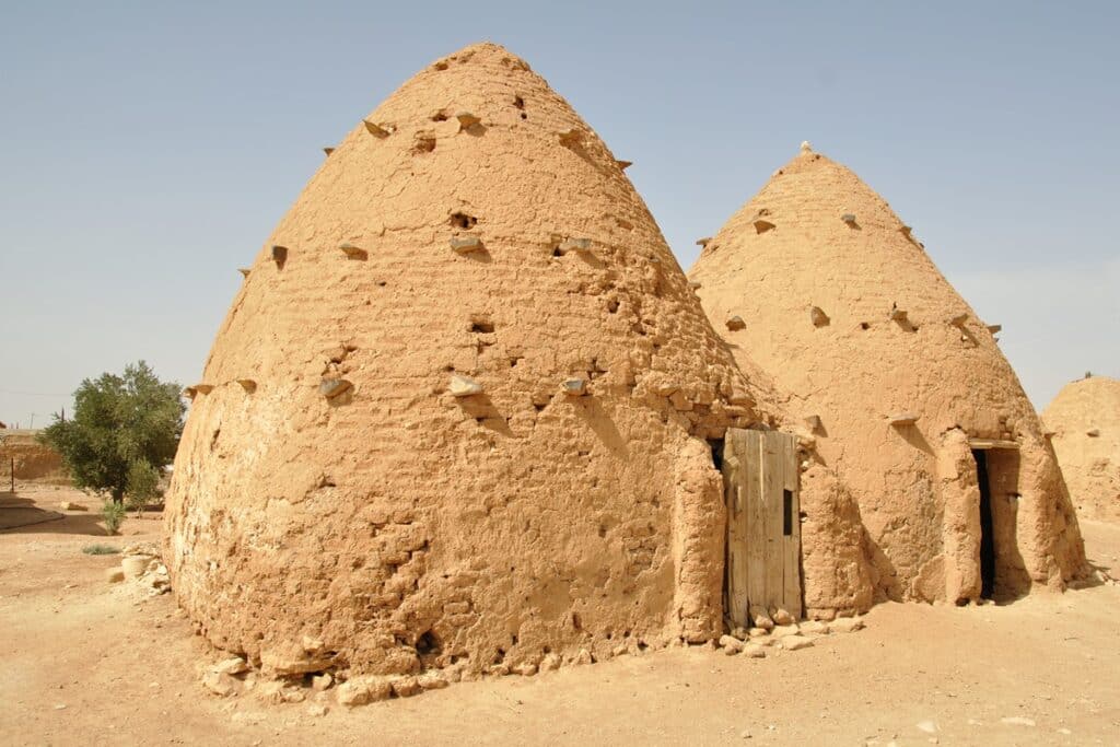 maisons ruche en Syrie