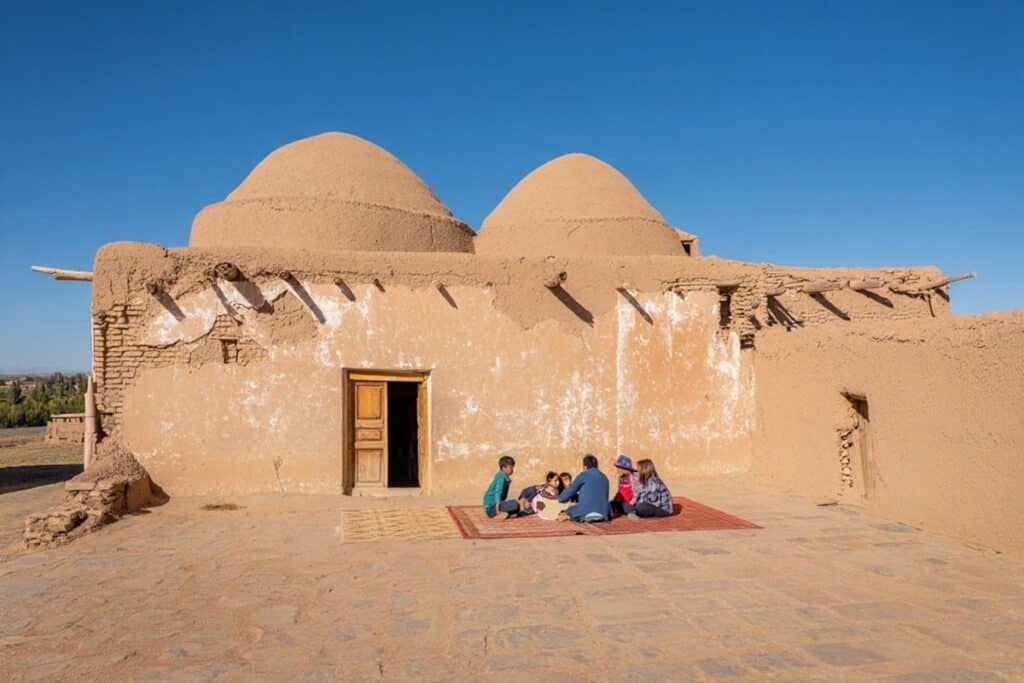 les maisons à coupole de Syrie
