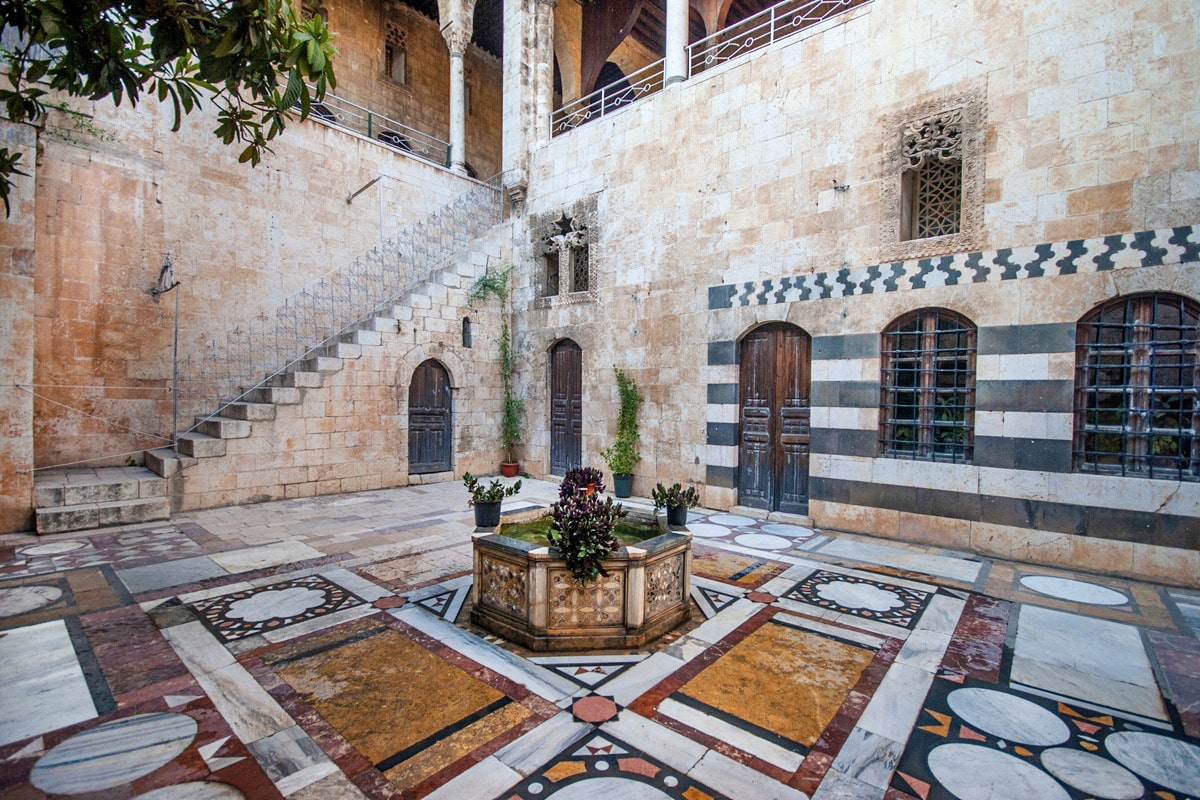 maison avec cour syrienne