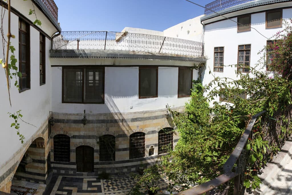 maison syrienne avec cour
