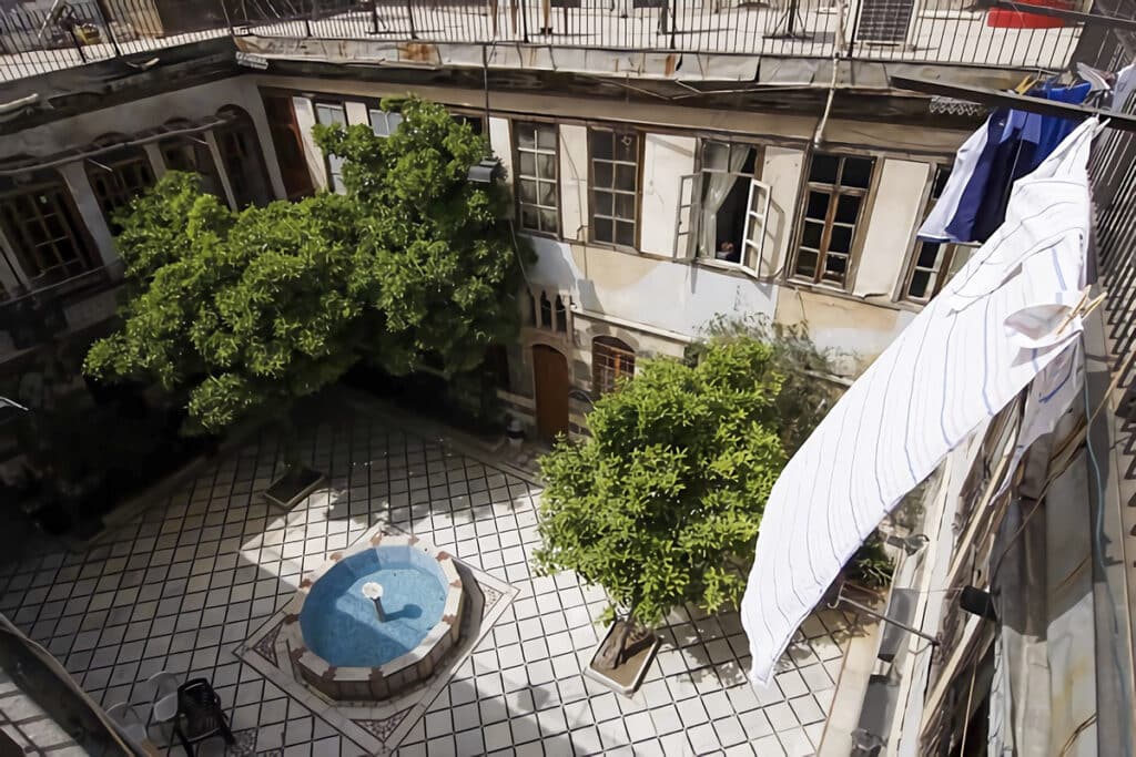 maison syrienne avec cour