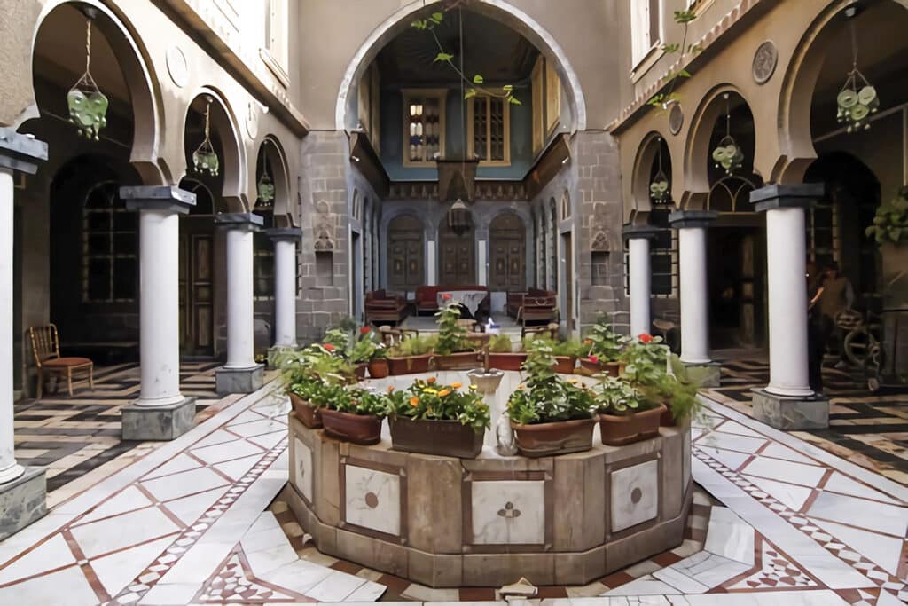 maison syrienne avec cour