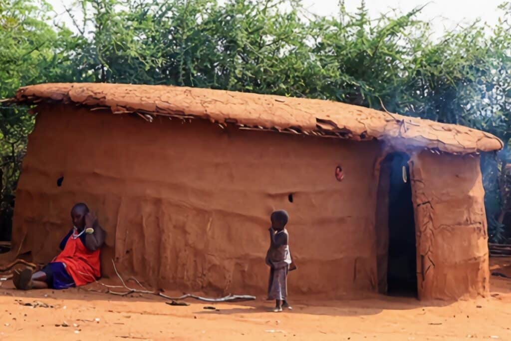 hutte Maasaï