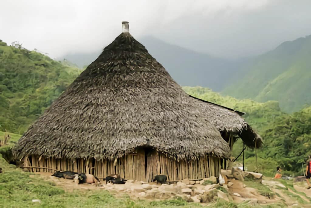 hutte indigène du Panama