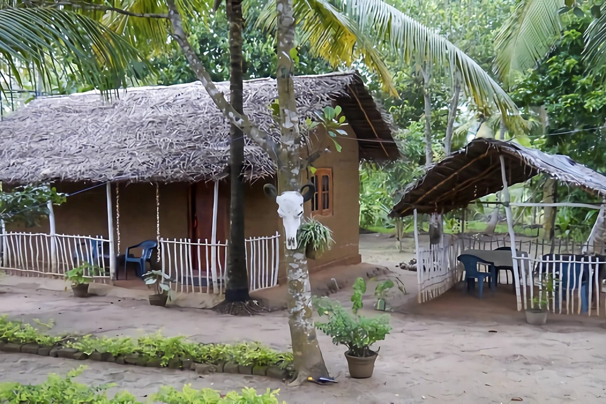 maison rurale au Sri Lanka