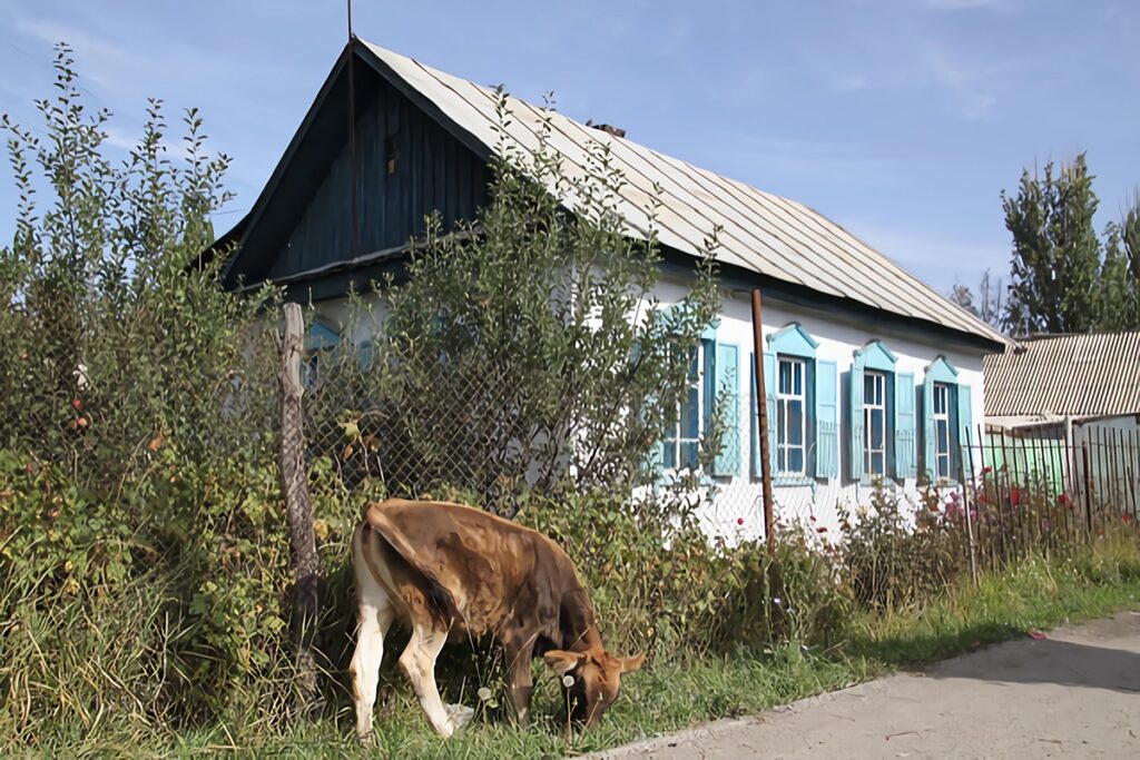 maison kirghize