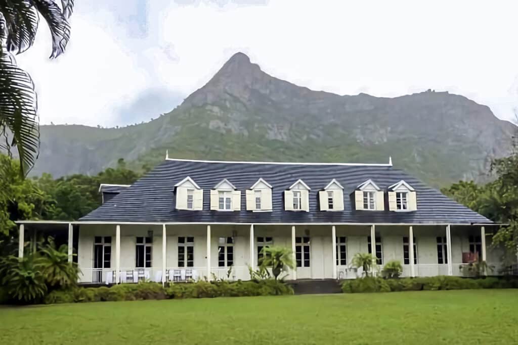maison créole coloniale île maurice