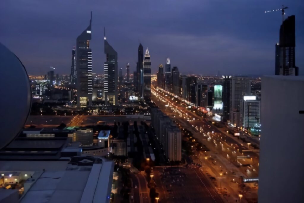 Dubaï de nuit