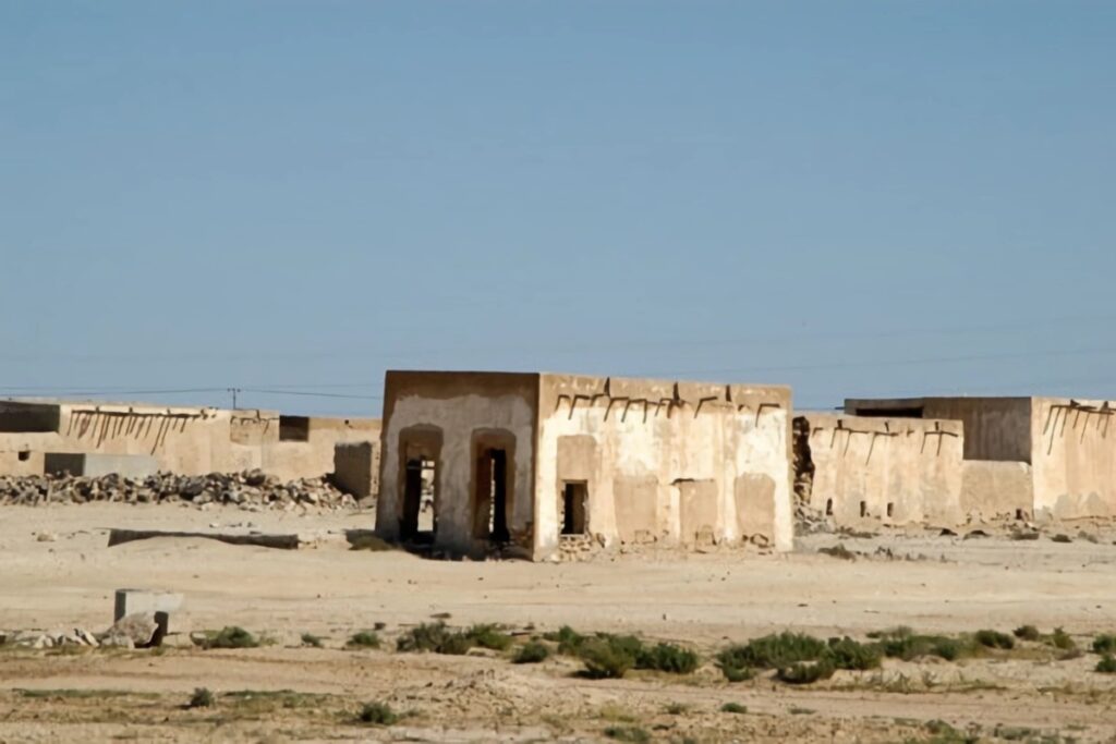 maisons traditionnelles au Qatar