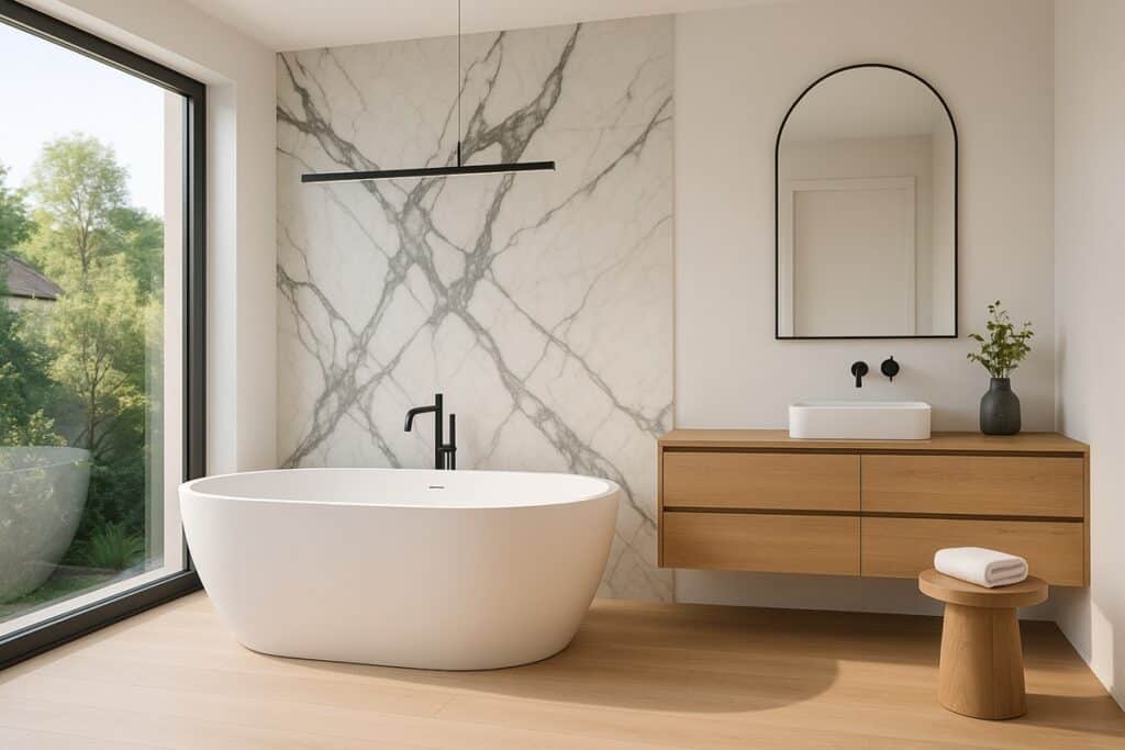 Comment créer salle de bain unique et moderne