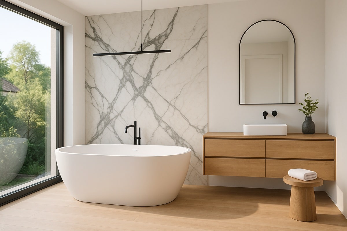 Comment créer salle de bain unique et moderne