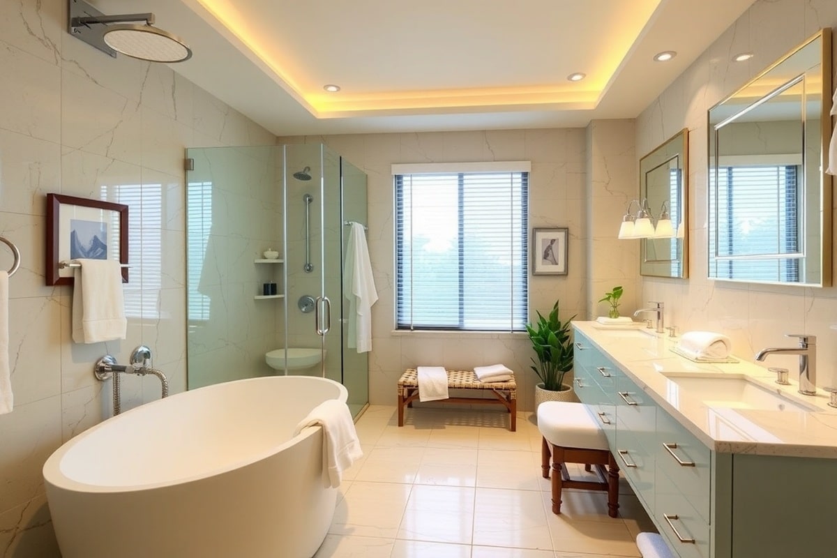 quels matériaux nobles privilégier dans une salle de bains de luxe
