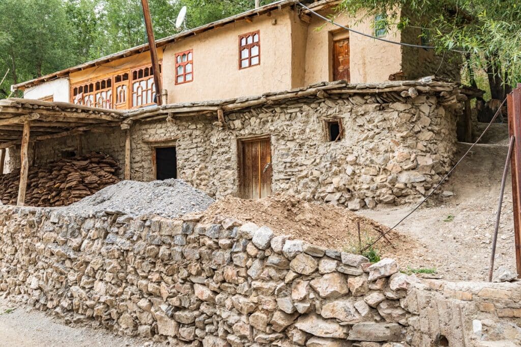 village au Tadjikistan