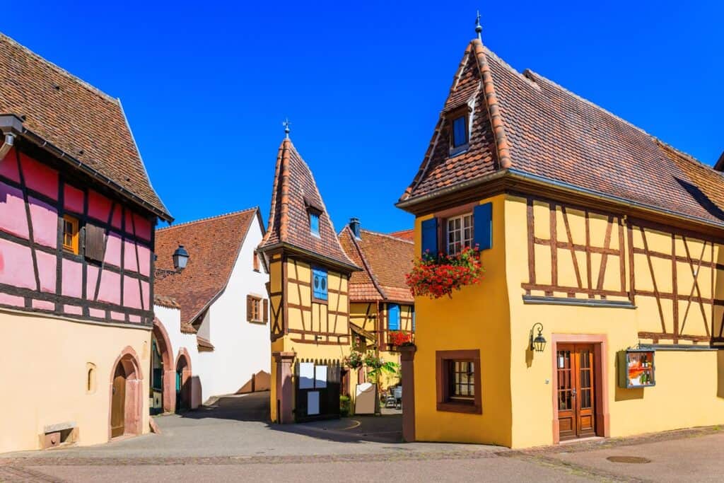 Maisons à colombages à Eguisheim