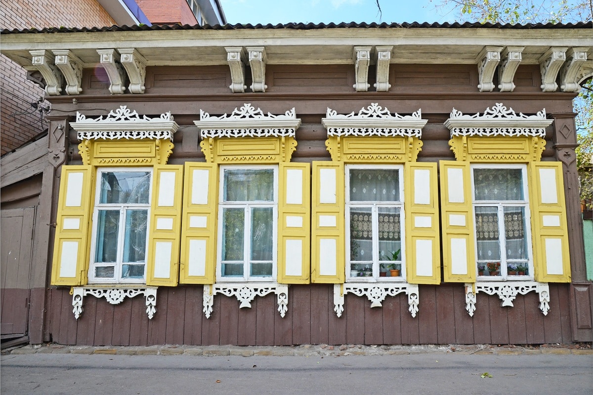 Irkoutsk maison en bois