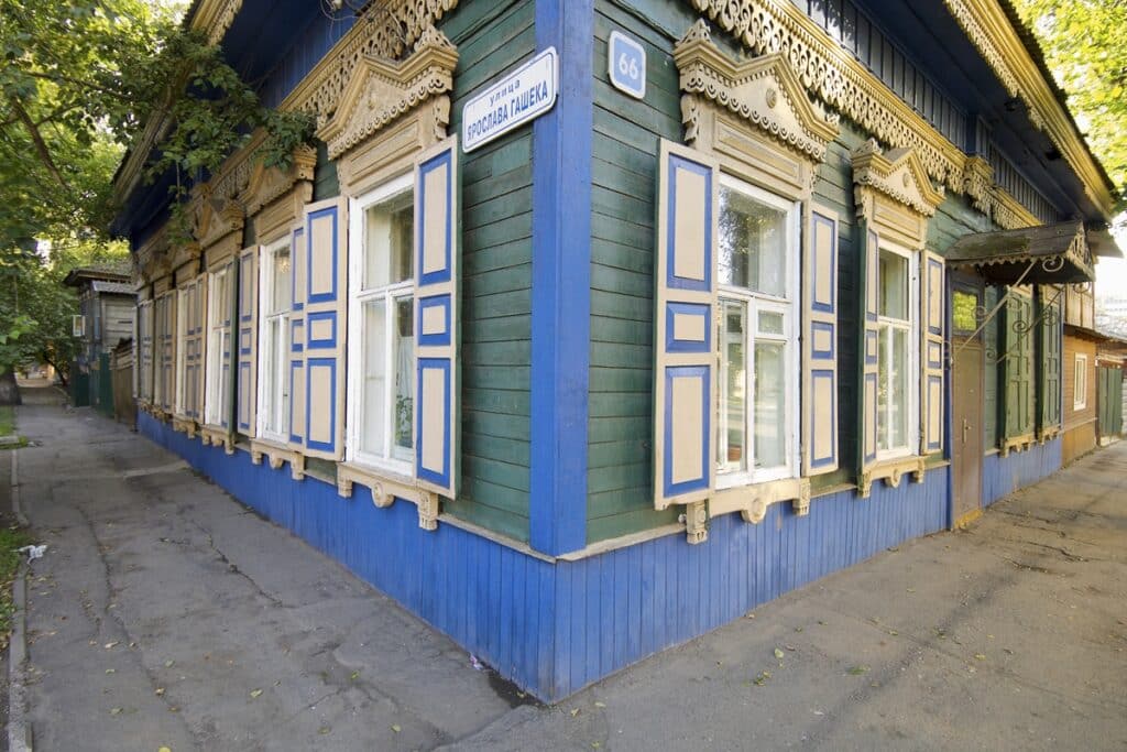 Irkoutsk maison en bois
