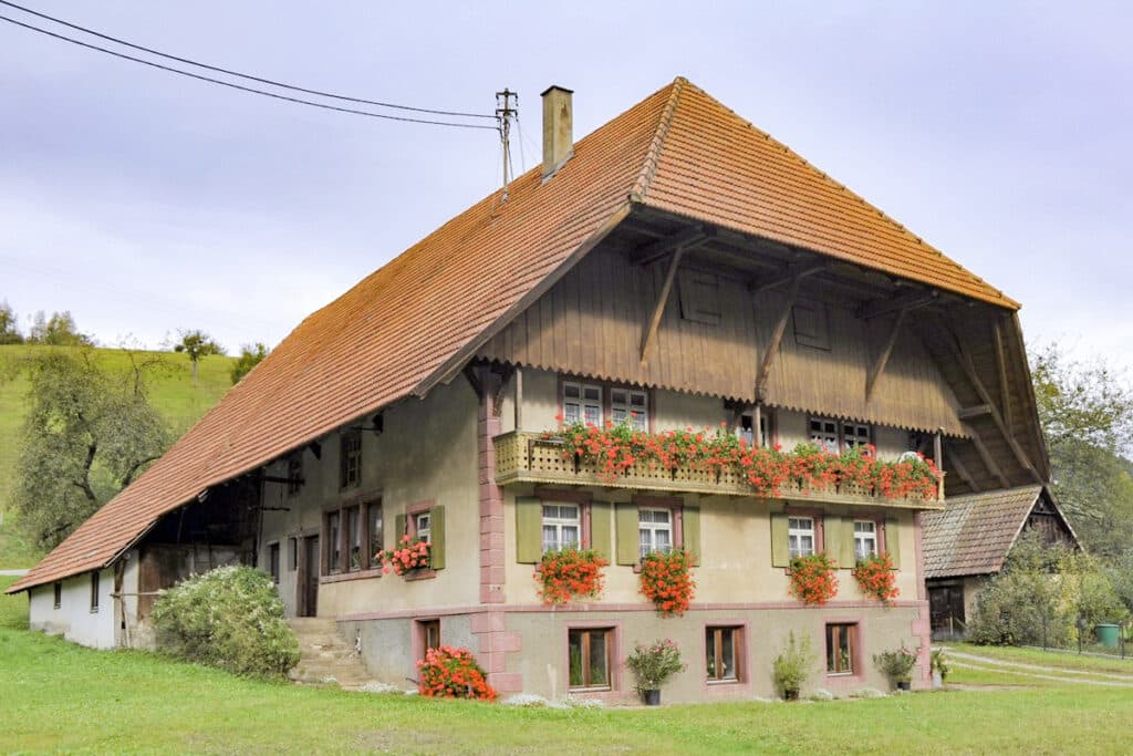maison de la Forêt-Noire rénovée