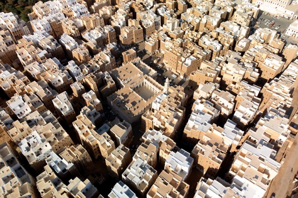 Shibam vu du ciel