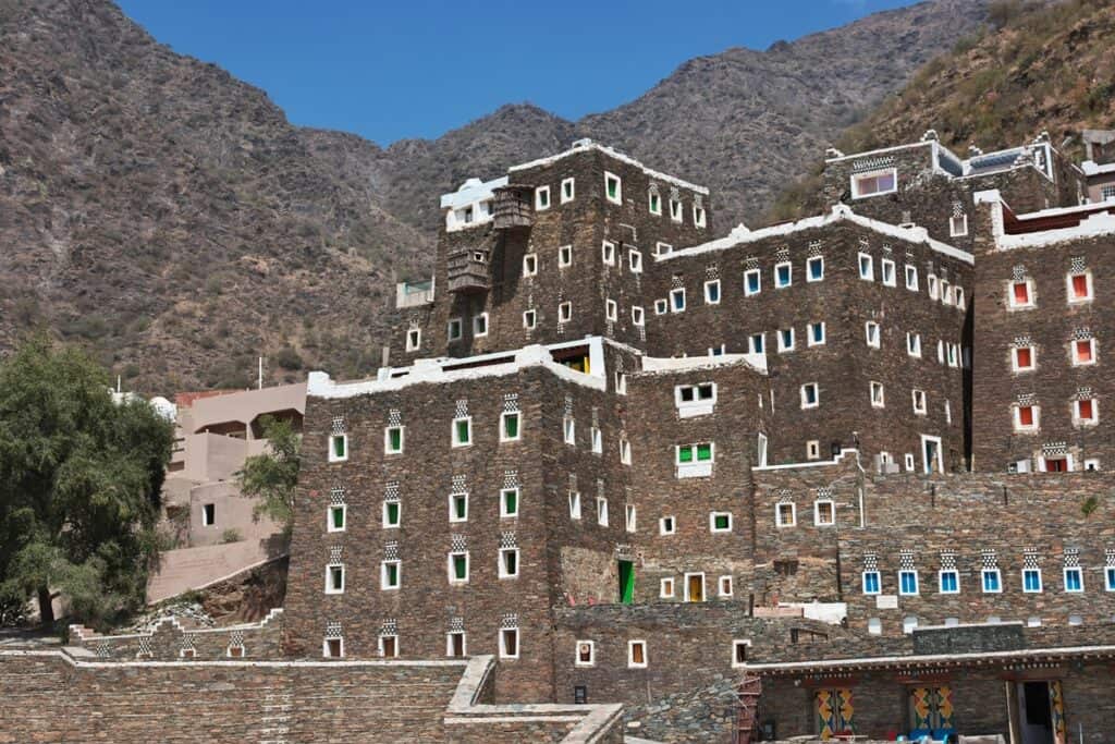 Rijal Almaa village asir