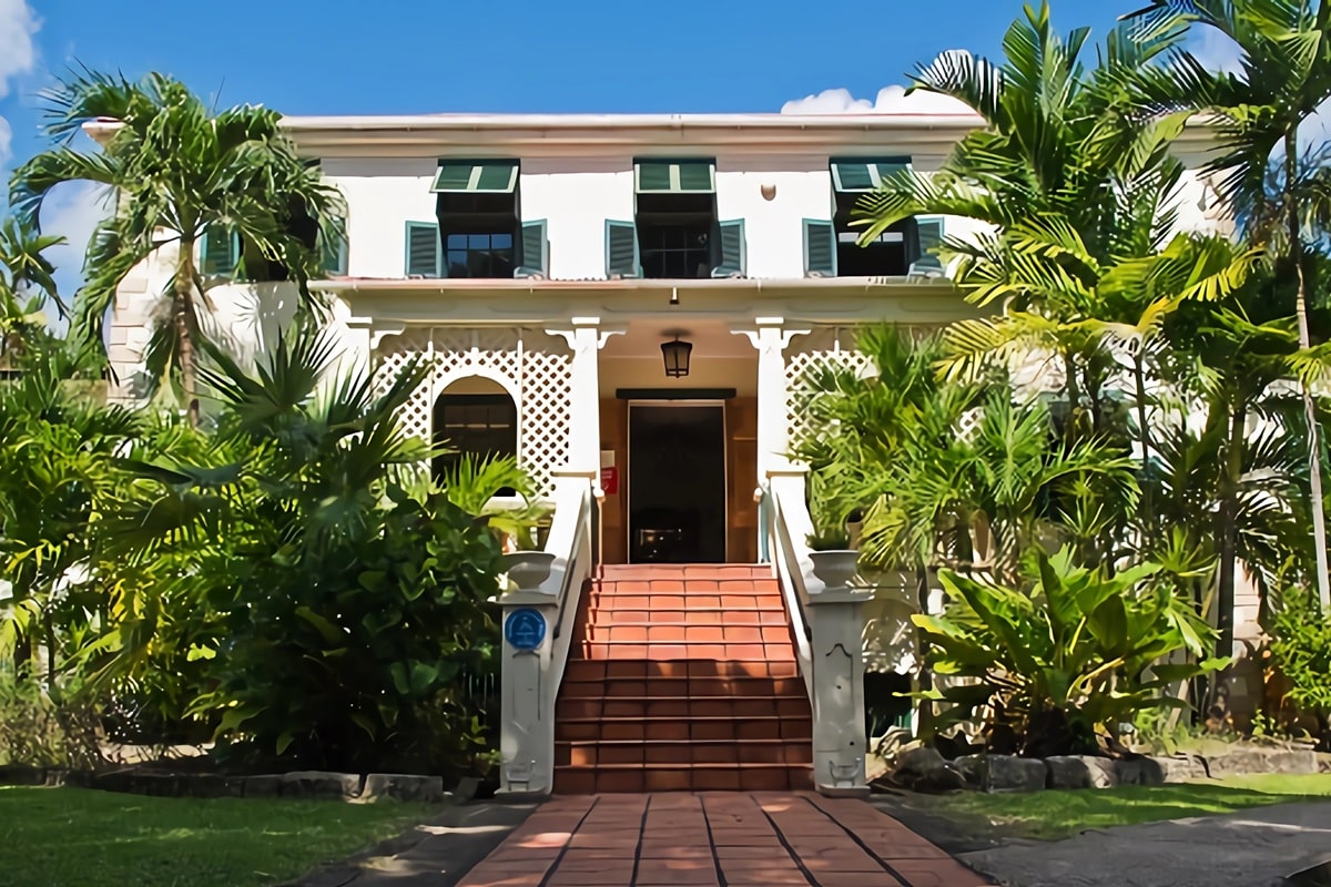 maison coloniale à la Barbade