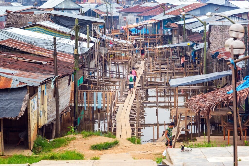 quartier de Belen à Iquitos